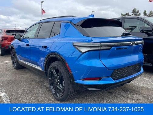 Rip Tide Blue 2025 Chevrolet Equinox EV RS