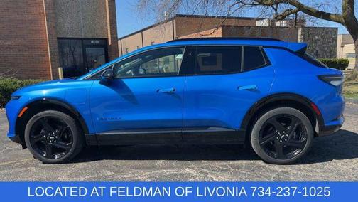 Rip Tide Blue 2025 Chevrolet Equinox EV RS