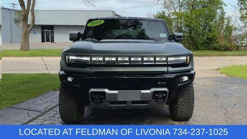 Green Matte 2024 GMC HUMMER EV SUV 3X