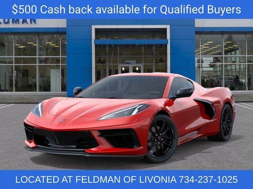Torch Red 2026 Chevrolet Corvette Stingray w/1LT