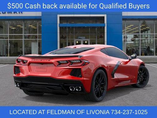Torch Red 2026 Chevrolet Corvette Stingray w/1LT