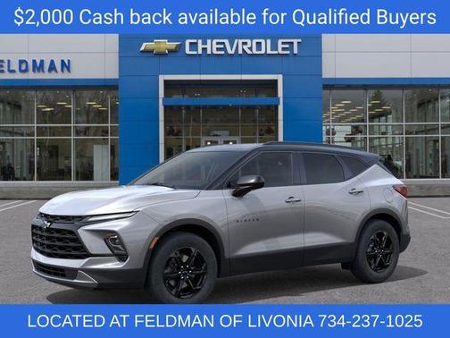 Sterling Gray Metallic 2026 Chevrolet Blazer LT