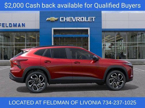 Red 2026 Chevrolet Trax 2RS