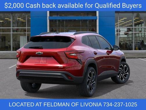 Red 2026 Chevrolet Trax 2RS