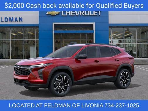 Red 2026 Chevrolet Trax 2RS