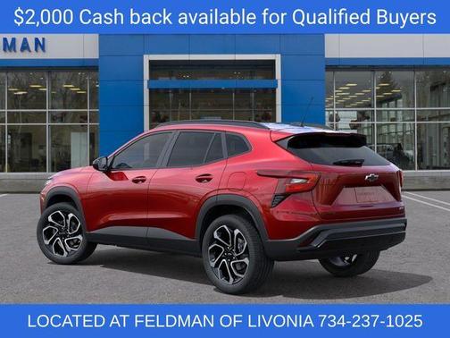 Red 2026 Chevrolet Trax 2RS