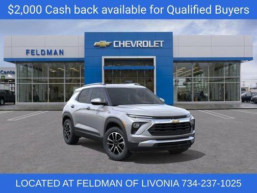 Sterling Gray Metallic 2026 Chevrolet Trailblazer LT