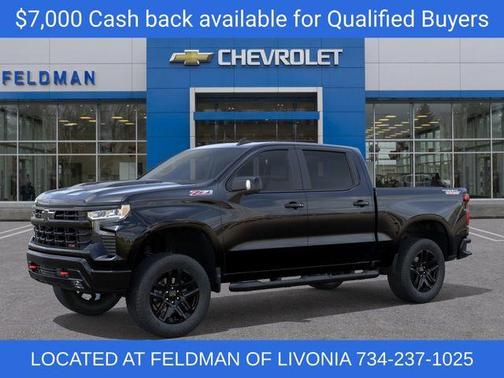 Black 2026 Chevrolet Silverado 1500 LT Trail Boss
