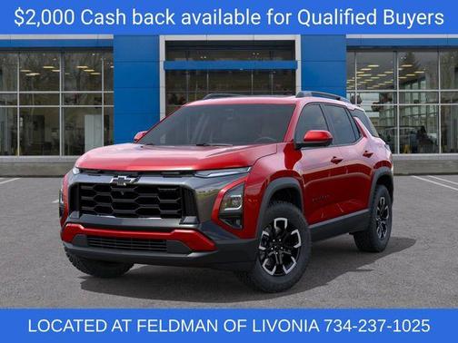 Radiant Red 2026 Chevrolet Equinox ACTIV