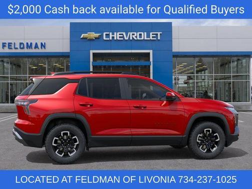 Radiant Red 2026 Chevrolet Equinox ACTIV