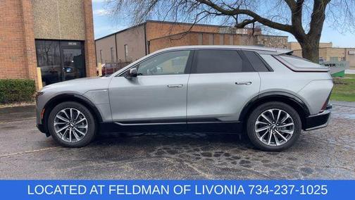 Silver Metallic 2024 Cadillac LYRIQ Sport