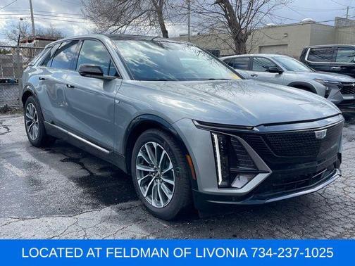 Silver Metallic 2024 Cadillac LYRIQ Sport
