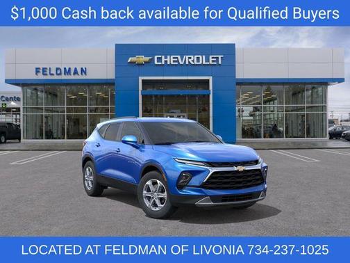 Rip Tide Blue 2026 Chevrolet Blazer LT