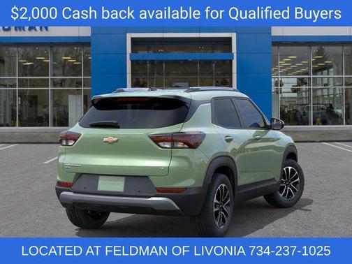 Green 2026 Chevrolet Trailblazer LT