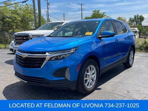 Rip Tide Blue 2024 Chevrolet Equinox LT