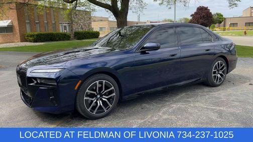 Tanzanite Blue II Metallic 2024 BMW 740 i xDrive