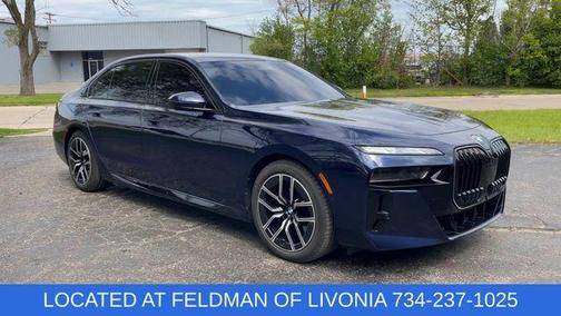 Tanzanite Blue II Metallic 2024 BMW 740 i xDrive