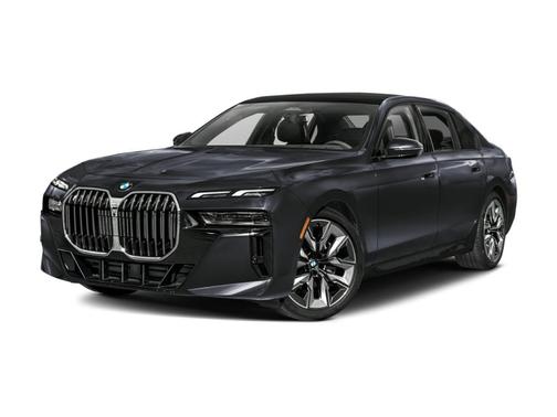 Blue 2024 BMW 740 i xDrive