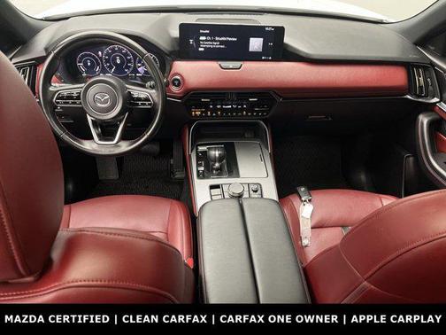 Rhodium White Premium 2025 Mazda CX-70 PHEV Premium Plus Package