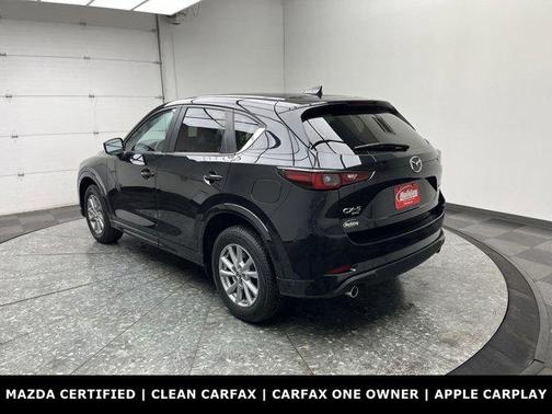 Jet Black Mica 2025 Mazda CX-5 2.5 S Preferred Package