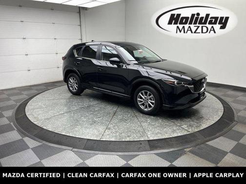Jet Black Mica 2025 Mazda CX-5 2.5 S Preferred Package