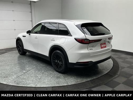 Rhodium White Premium 2024 Mazda CX-90 3.3 Turbo Preferred