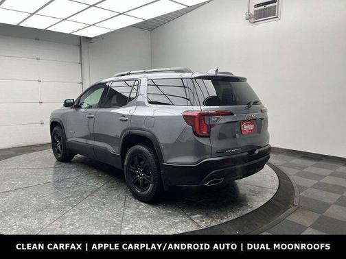 Satin Steel Metallic 2022 GMC Acadia AT4