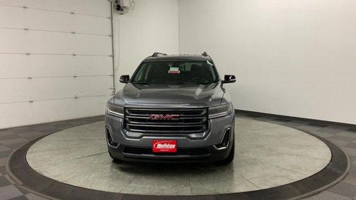Satin Steel Metallic 2022 GMC Acadia AT4