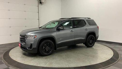 Satin Steel Metallic 2022 GMC Acadia AT4
