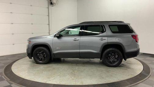 Satin Steel Metallic 2022 GMC Acadia AT4