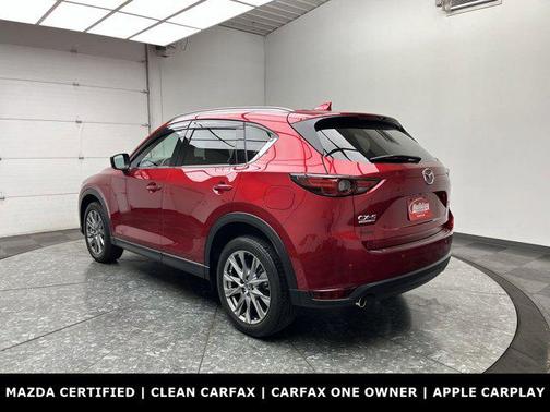 Soul Red Crystal Metallic 2021 Mazda CX-5 Signature
