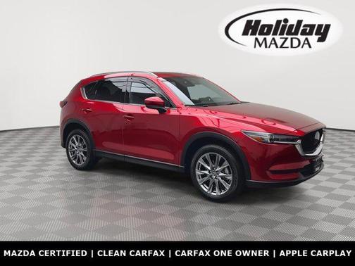 Soul Red Crystal Metallic 2021 Mazda CX-5 Signature