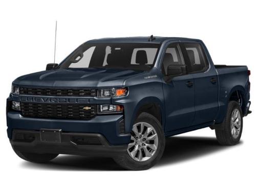 Northsky Blue Metallic 2021 Chevrolet Silverado 1500 Custom
