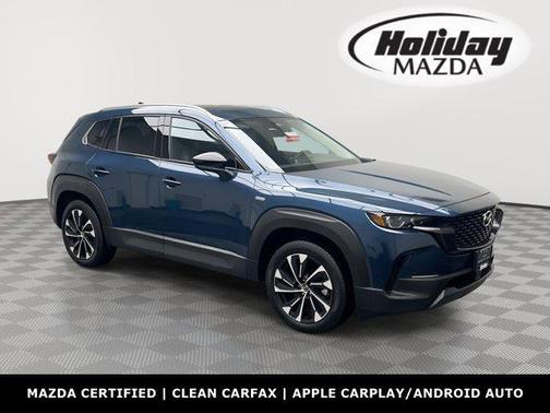 Ingot Blue Metallic 2025 Mazda CX-50 Hybrid Premium Plus Package