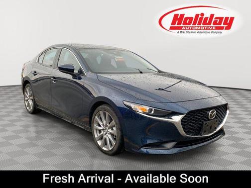 Deep Crystal Blue Mica 2022 Mazda Mazda3 FWD w/Select Package