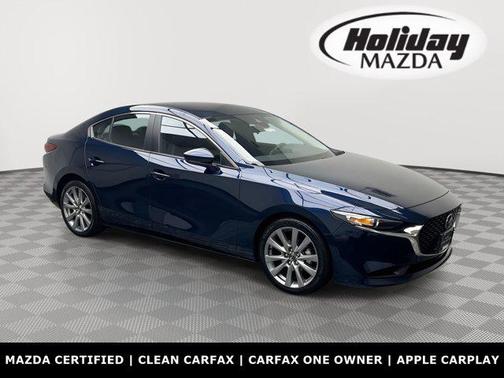 Deep Crystal Blue Mica 2022 Mazda Mazda3 FWD w/Select Package