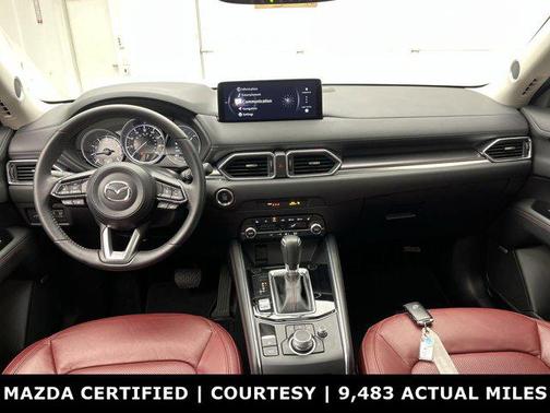 Rhodium White Metallic 2025 Mazda CX-5 2.5 S Carbon Edition