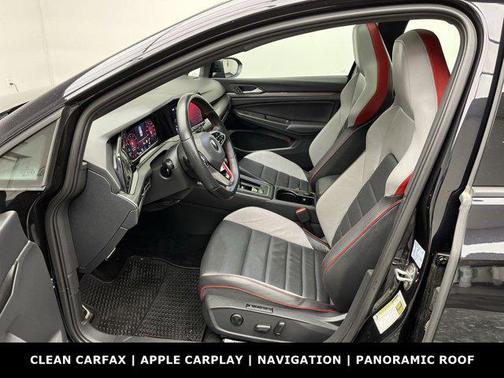 Deep Black Pearl 2022 Volkswagen Golf GTI 2.0T SE DSG