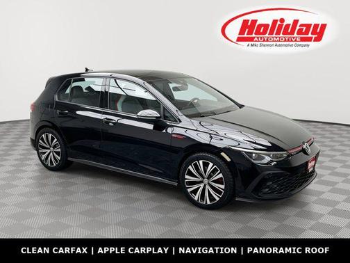 Deep Black Pearl 2022 Volkswagen Golf GTI 2.0T SE DSG