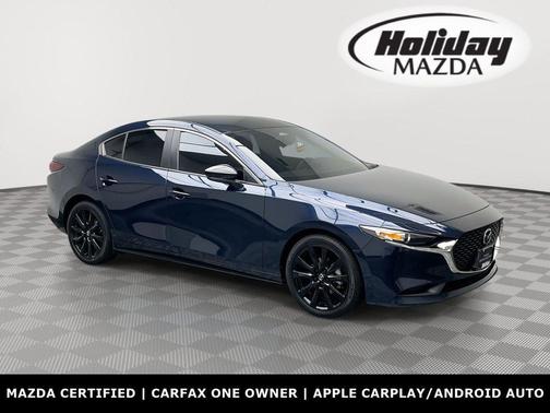 Deep Crystal Blue Mica 2024 Mazda Mazda3 2.5 S Select Sport