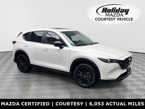 Rhodium White Metallic 2025 Mazda CX-5 2.5 S Carbon Edition