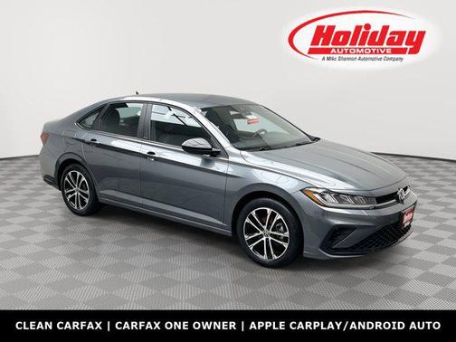 Platinum Gray Metallic 2025 Volkswagen Jetta 1.5T Sport