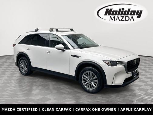 Rhodium White Premium 2024 Mazda CX-90 3.3 Turbo Preferred Plus