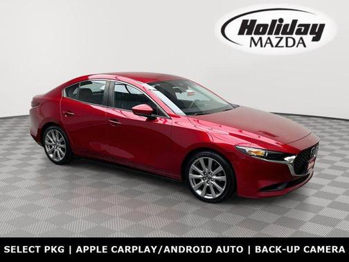 Soul Red Crystal Metallic 2021 Mazda Mazda3 FWD w/Select Package