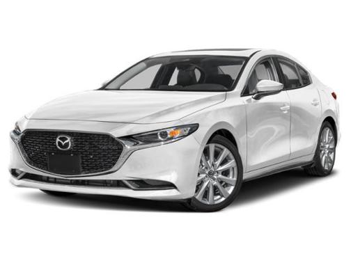 Snowflake White Pearl Mica 2026 Mazda Mazda3 FWD w/Preferred Package
