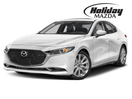 Snowflake White Pearl Mica 2026 Mazda Mazda3 FWD w/Preferred Package