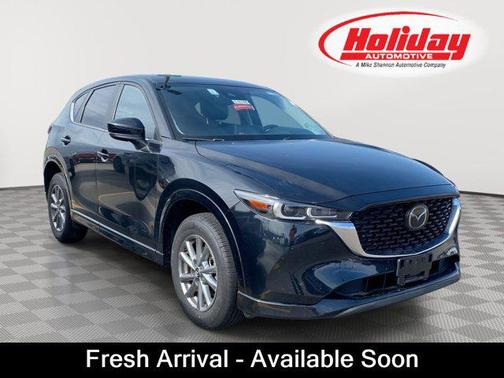 Jet Black Mica 2025 Mazda CX-5 2.5 S Preferred Package