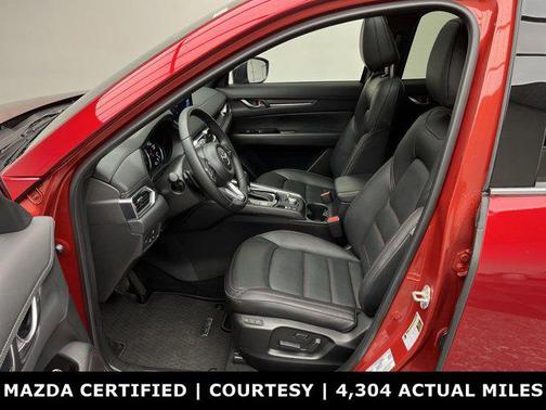 Soul Red Crystal Metallic 2025 Mazda CX-5 2.5 Turbo Premium