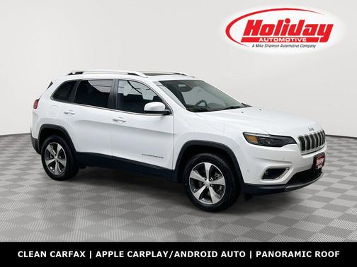 Bright White Clearcoat 2021 Jeep Cherokee Limited