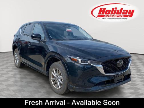 Jet Black Mica 2025 Mazda CX-5 2.5 S Preferred Package